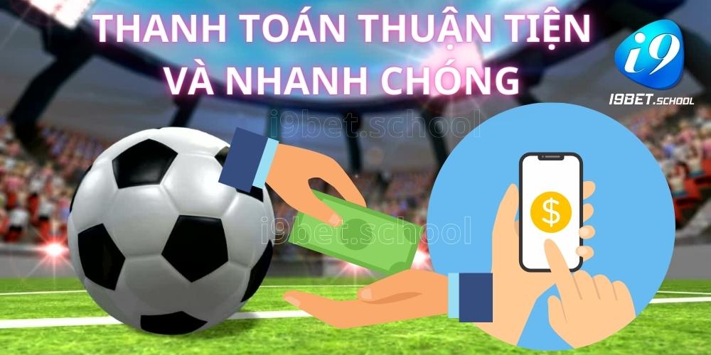 Hệ thống thanh toán thuận tiện và nhanh chóng